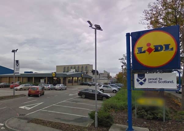 The man was attacked in broad daylight at the entrance to the Lidl's car park in the Lang Stracht area of Aberdeen. Picture: Google Maps