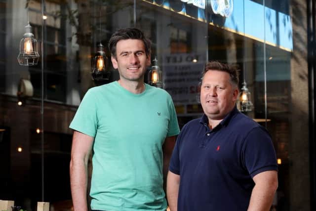 Bob and Berts owners David Ferguson (left) and Colin McClean (right)