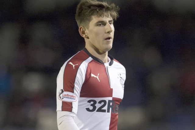 Emerson Hyndman spent six months at Rangers. Pic: SNS