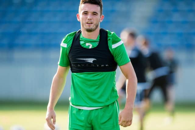 John McGinn has left Hibs to join Aston Villa. Picture: Ross Parker/SNS