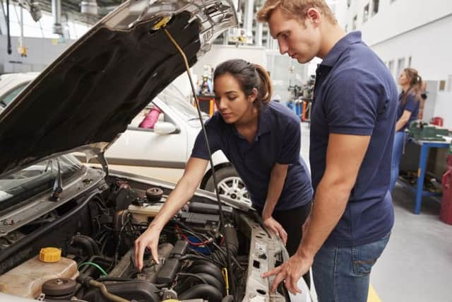 The number of women completing apprenticeships has fallen to the lowest level for seven years, figures have revealed.