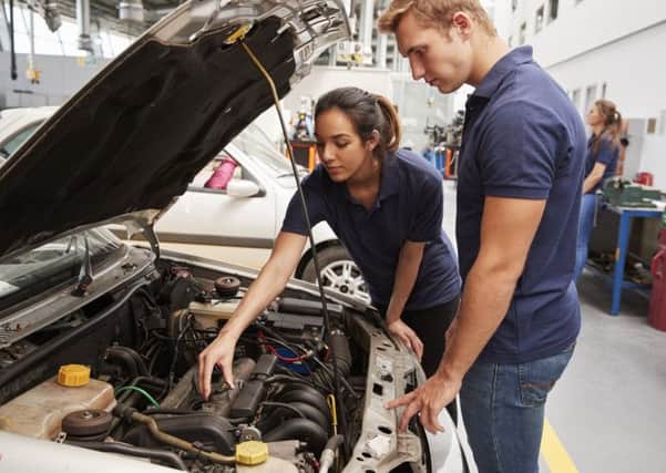 The number of women completing apprenticeships has fallen to the lowest level for seven years, figures have revealed.