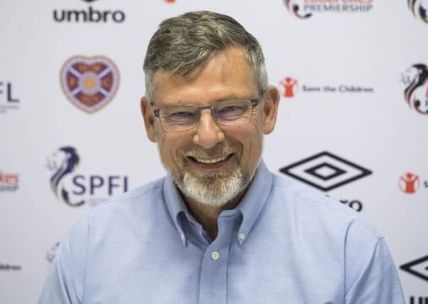 Hearts manager Craig Levein says it is 'crazy' to dictate how long a pitch should be. Pic: SNS