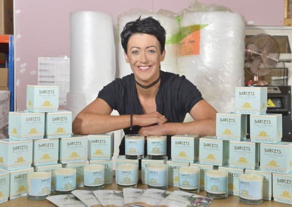 Darceys Candles CEO and founder, Jackie Dalziel. Picture: contributed.
