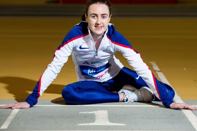 Laura Muir is favourite to win gold in the 1500m at the European Championships in Berlin on Sunday. Picture: Ross Parker/SNS