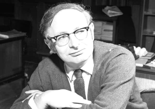 Legendary Scotsman columnist Albert Morris has died at the age of 91