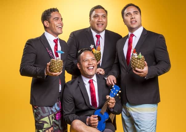 The quartet mix Elvis classics and traditional Maori songs. Picture: Contributed