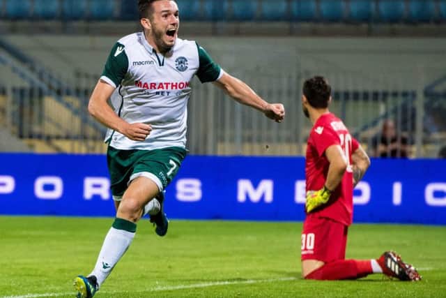 John McGinn left Hibs to join Aston Villa. Picture: SNS