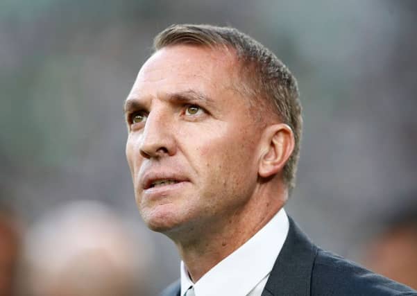 Celtic manager Brendan Rodgers. Picture: Getty