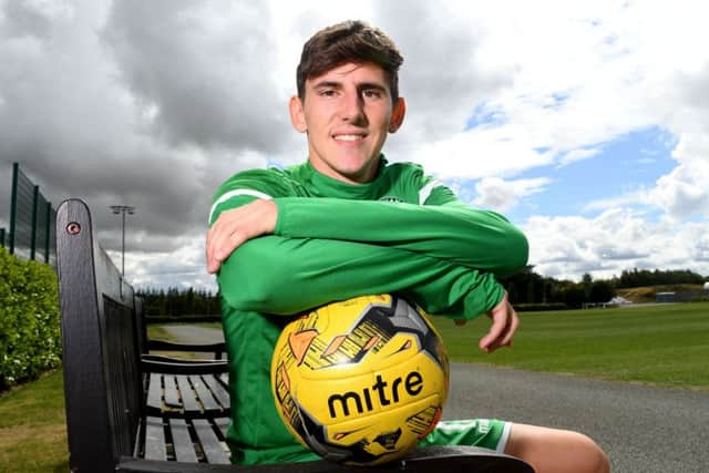 Emerson Hyndman came within a whisker of making an instant impact when only a fantastic save denied him a goal against Molde. Picture: SNS.