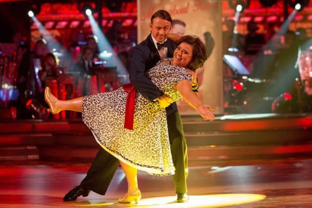Susan Calman discovered a love of dance on Strictly, with partner Kevin Clifton on last year's show Picture: Guy Levy (C) BBC