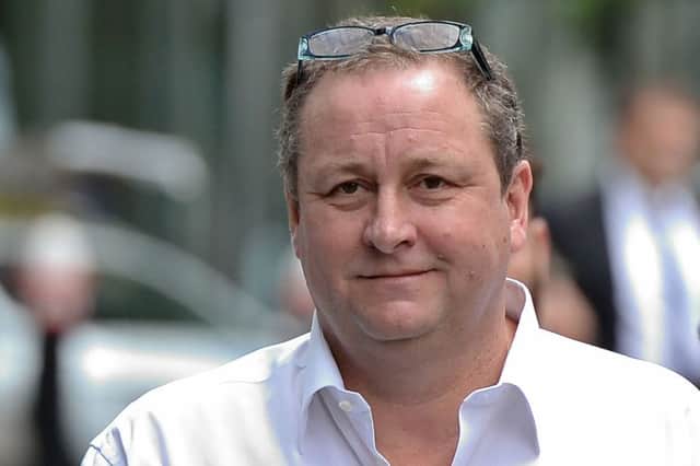Owner of Sports Direct, Mike Ashley. Picture: Getty