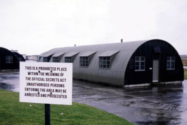 Locals were sometimes allowed into the site to attend discos and sports days. PIC: TSPL/Ian Rutherford.