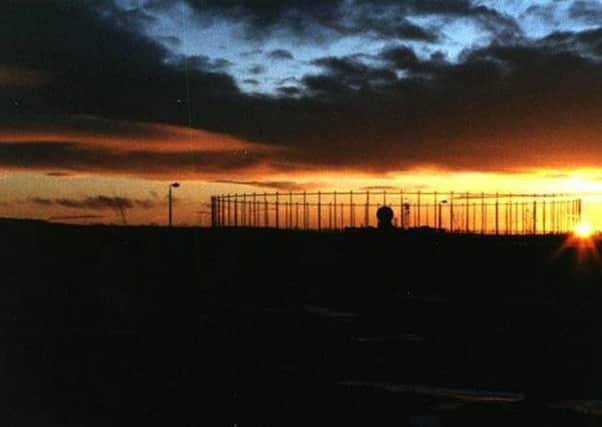 RAF Edzell, a key link in the United States' intelligence gathering operation in the heart of Angus, Scotland. PIC: Jeff Gray.