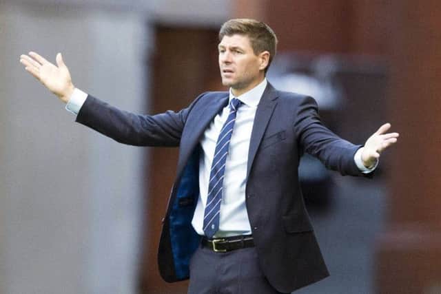 Rangers manager Steven Gerrard. Picture: PA