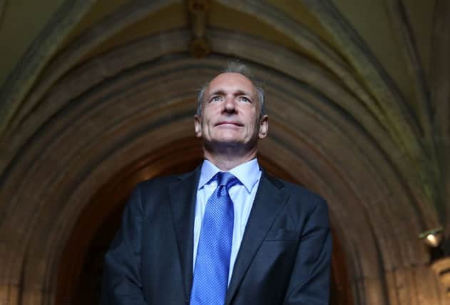Sir Berners-Lee is a key speaker at the Royal Bank of Scotland's Disrupt 2.0 event. Picture: Peter Macdiarmid/Getty Images