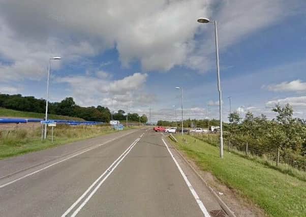 Emergency services attended but he died at the scene, near to the junction with Floak Quarry in East Ayrshire. Picture: Google