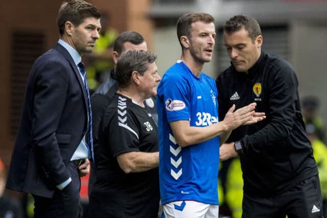 Andy Halliday appeared as a second half substitute against St Mirren. Picture: SNS
