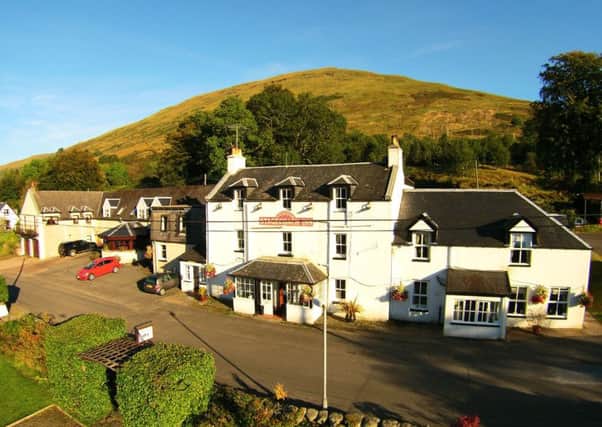The Cairndow Stagecoach Inn in on the market for the first time in more than 50 years. Picture: contributed.