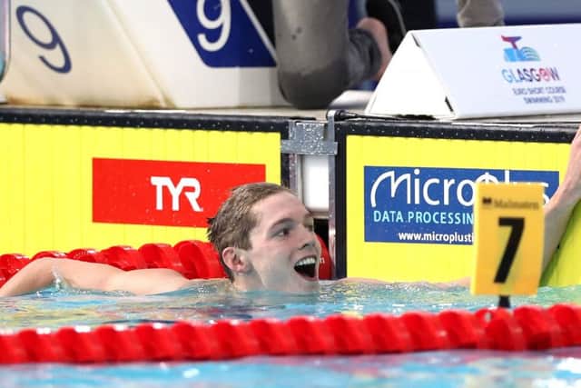 Duncan Scott won four medals in the Tollcross pool. Picture: Getty.