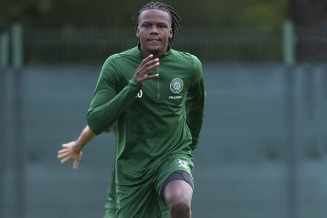 Dedryck Boyata has been having contract talks with Brendan Rodgers. Picture: SNS.