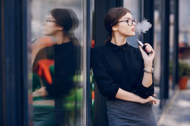 Vaping is increasing in popularity, with three million regular users in the UK