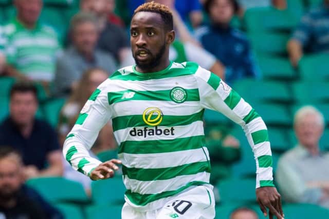 Moussa Dembele will not be risked from the start but is likely to play a part against AEK Athens. Picture: SNS.