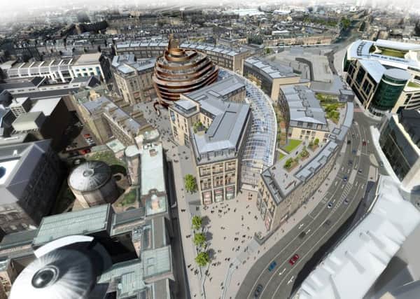 Millions of pounds are being pumped into the new development at Edinburgh St James