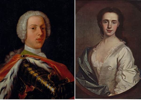 Bonnie Prince Charlie and Lady Anne Mackintosh. PIC: Creative Commons.