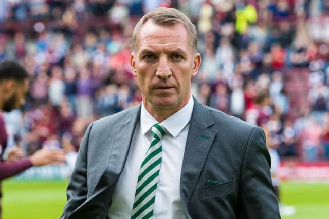 Brendan Rodgers told his squad that he wasn't leaving - but Jim White thinks otherwise. Picture: SNS Group