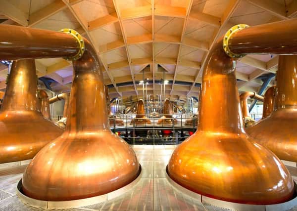 Police were forced to close a road after an influx of whisky collectors headed to the distillery desperate to get their hands on a limited edition bottle. Picture: Simon Price/PA Wire