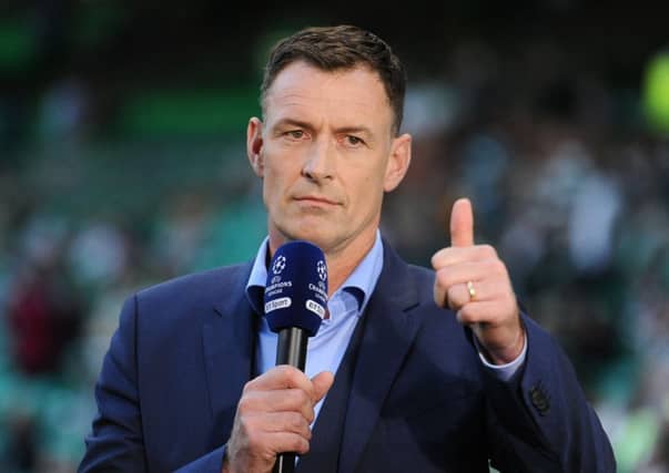 BT Sport commentator Chris Sutton. Picture: John Devlin
