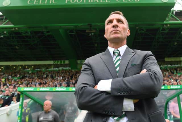 Odds have been slashed on Celtic manager Brendan Rodgers being the first manager to leave in the Premiership. Picture: SNS/Craig Foy