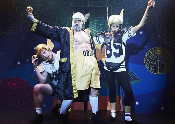 The cast of Thor And Loki are experts at multi-tasking. Picture: Geraint Lewis