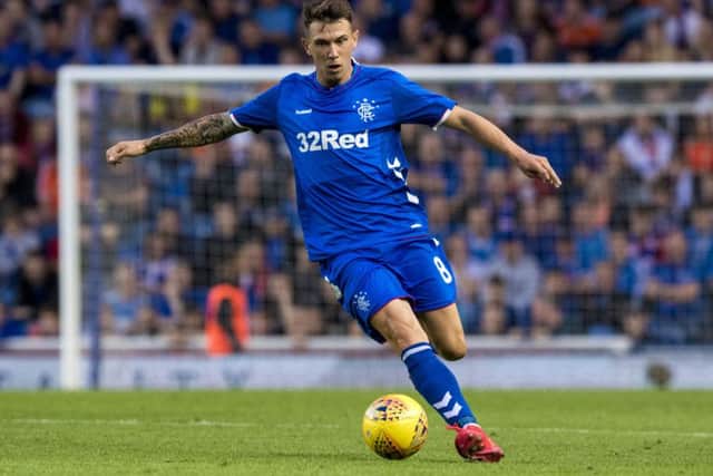 Ryan Jack in action for Rangers. Picture: SNS/Alan Harvey