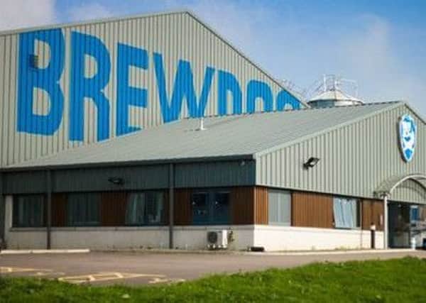 BrewDogs plant and UK headquarters are based outside Ellon.