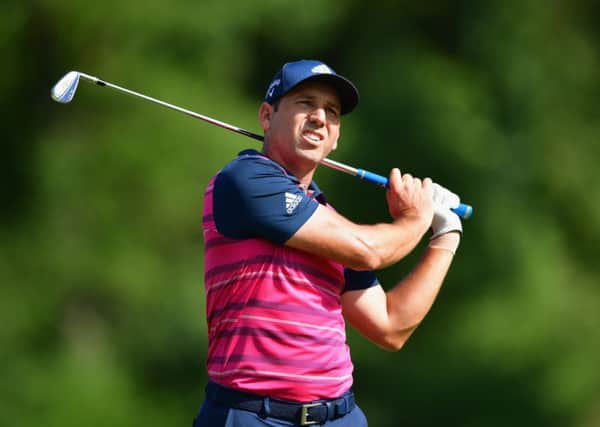Sergio Garcia in action during last week's US PGA. Picture: Stuart Franklin/Getty Images