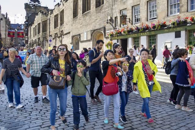 Edinburgh's city centre is under increasing pressure from the wealthy, as well as the Festival. Picture: Ian Rutherford