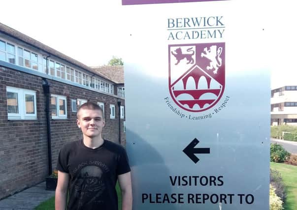 Berwick Academy student William Laws.