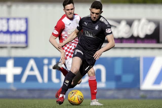Falkirk will allow Alex Harris to leave. Picture: Michael Gillen