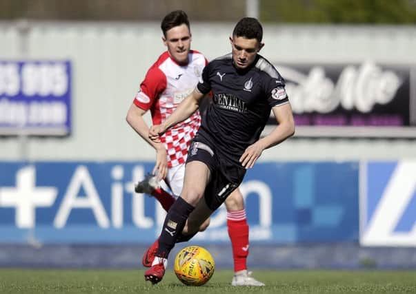 Falkirk will allow Alex Harris to leave. Picture: Michael Gillen