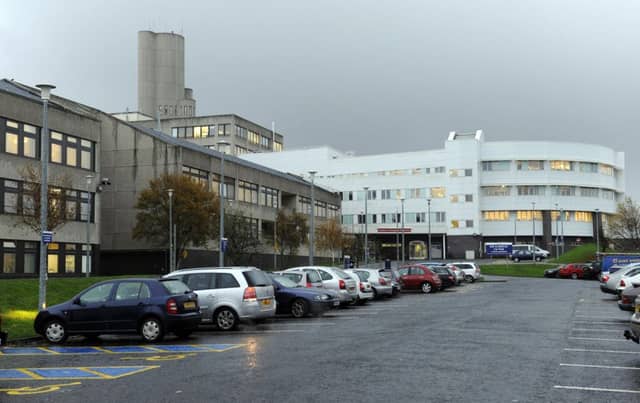 The operation was made at Ninewells Hospital in Dundee