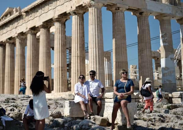 Greece's problems were created by years of political irresponsibility. Picture: AFP/Getty