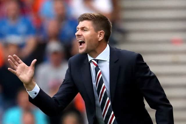 Steven Gerrard is aware a trip to Rugby Park could be tricky. Picture: PA