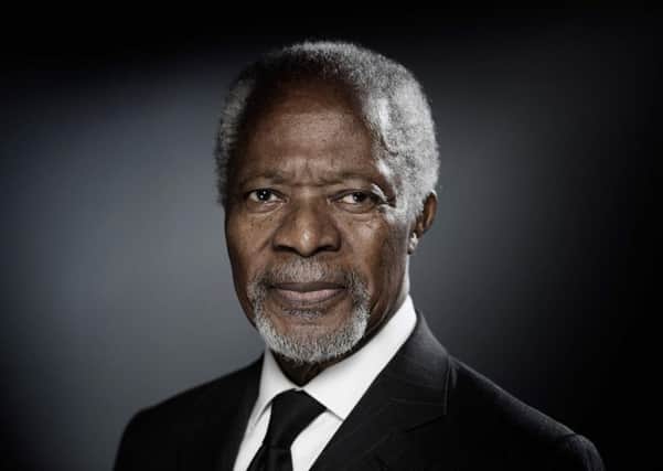 Kofi Annan. Picture: JOEL SAGET/AFP/Getty Images
