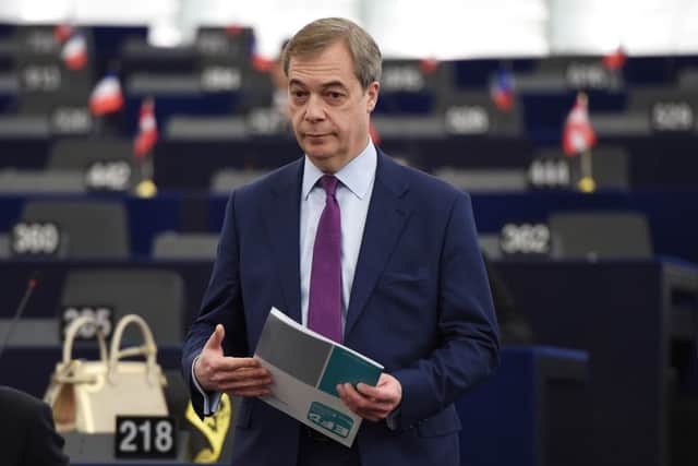 Nigel Farage has promised a return to front-line politics. Picture: AFP/Getty