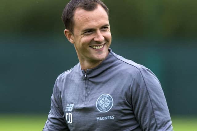 Celtic assistant manager Chris Davies. Pic: SNS