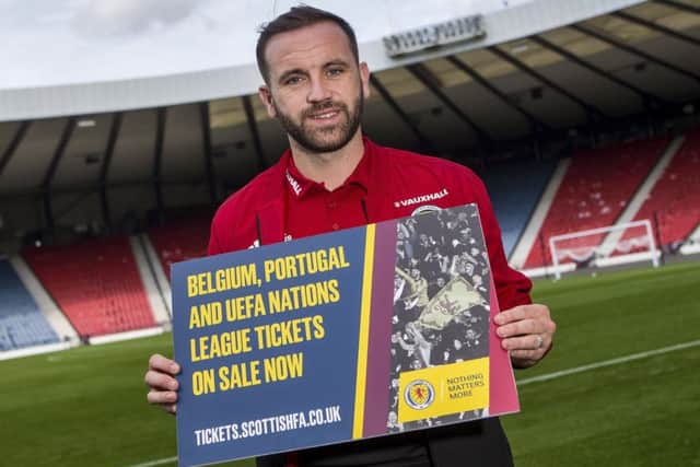 Scotland assistant manager James McFadden looks ahead to the upcoming friendlies against Belgium and Portugal