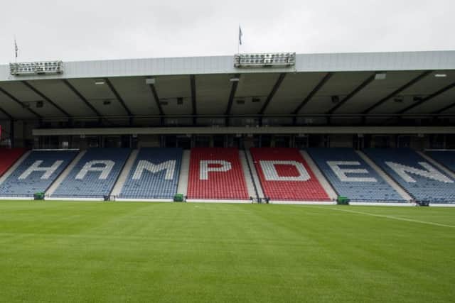 Hampden Park. Pic: SNS