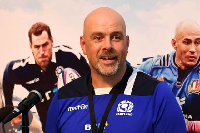 Scotland forwards coach Dan McFarland will take up his new role at Ulster on Monday. Picture: David Gibson/Fotosport